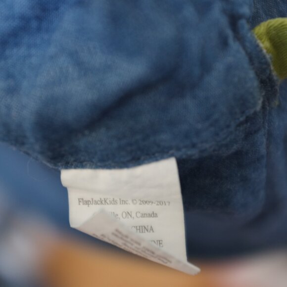 FlapJackKids Sun bucket Hat w Chin Strap Reversible Cowboy Horse UPF 50 2-4 Year - Picture 6 of 6